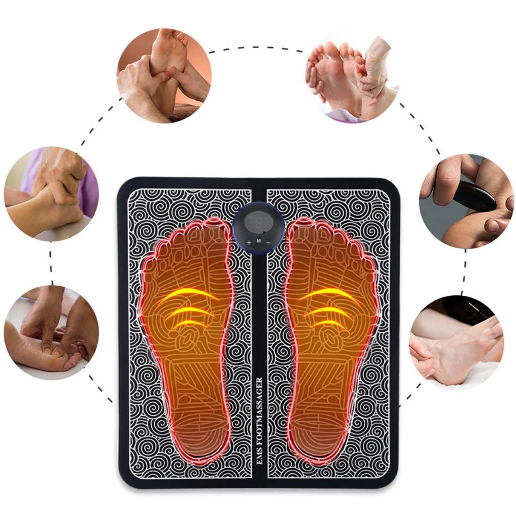 Massageador de Pé EMS 6 Modos