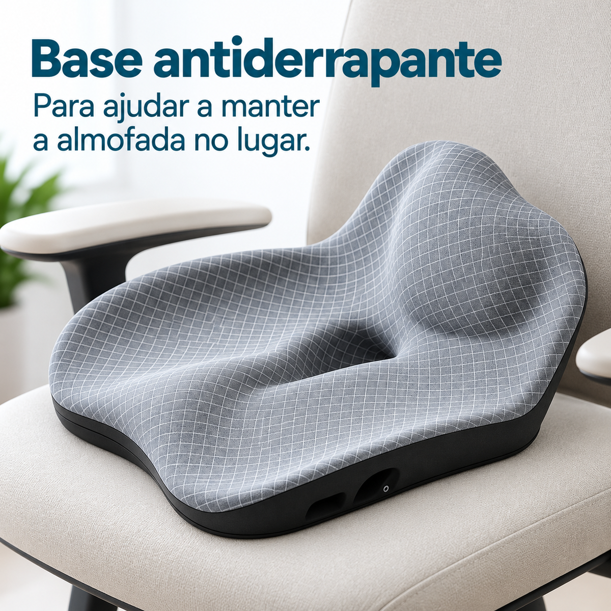 Almofada Ortopédica Massageadora Para Cóccix e Coluna