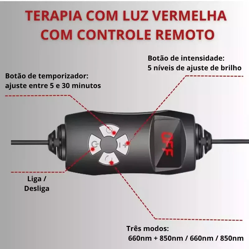 Aparelho de Infravermelho para Relaxamento Muscular