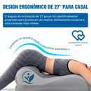 Almofada de Casal Cunha Ajustável 27° Premium