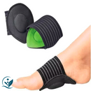 Palmilha Ortopédica Corretora – Alívio para Fascite Plantar com Efeito Massageador