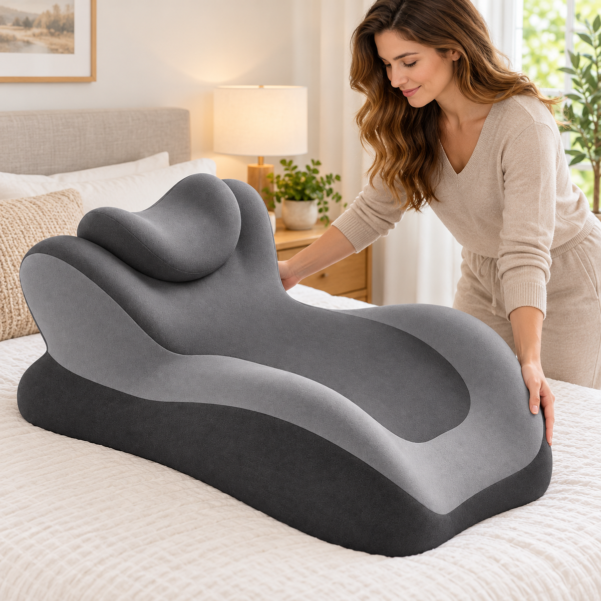 Almofada Ergonômica de Apoio para Descanso