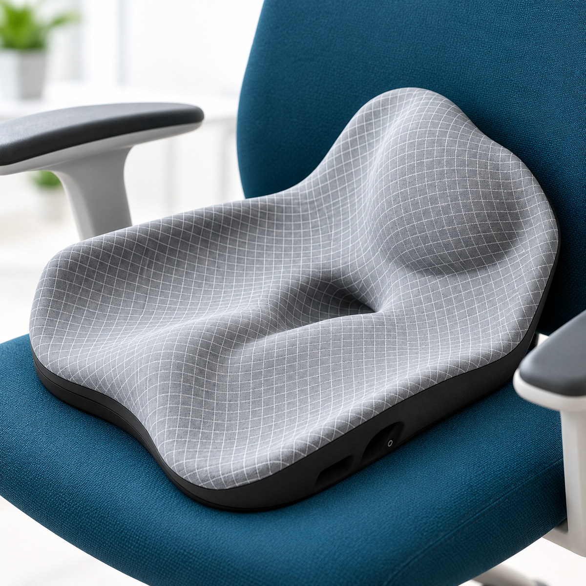 Almofada Ortopédica Massageadora Para Cóccix e Coluna