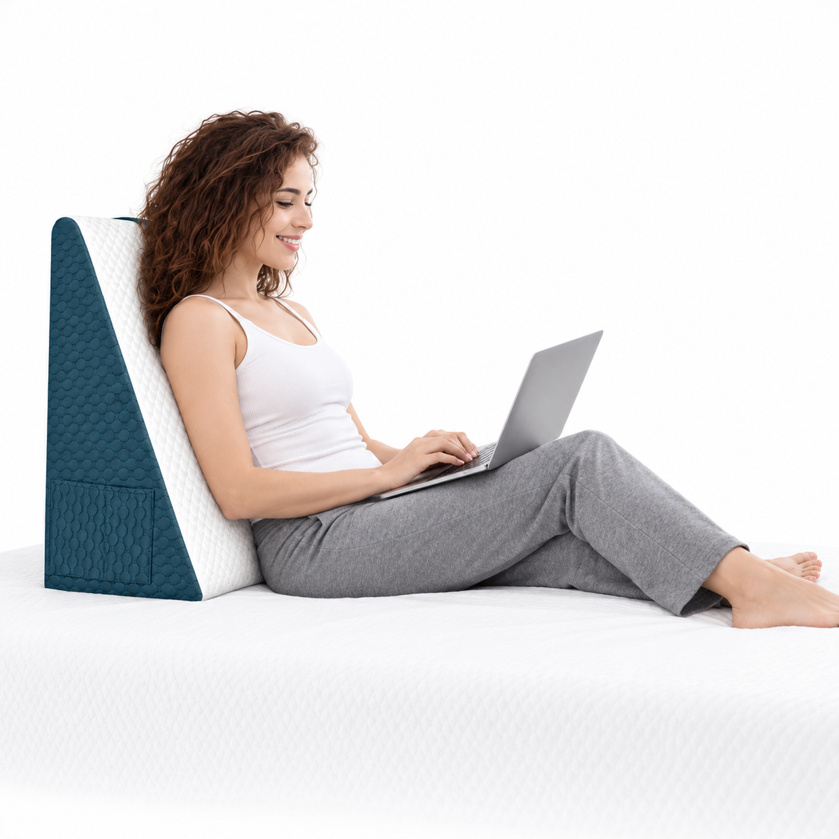 Almofada para Costas e Pernas 6 em 1 — Suporte Multifuncional para Conforto Total