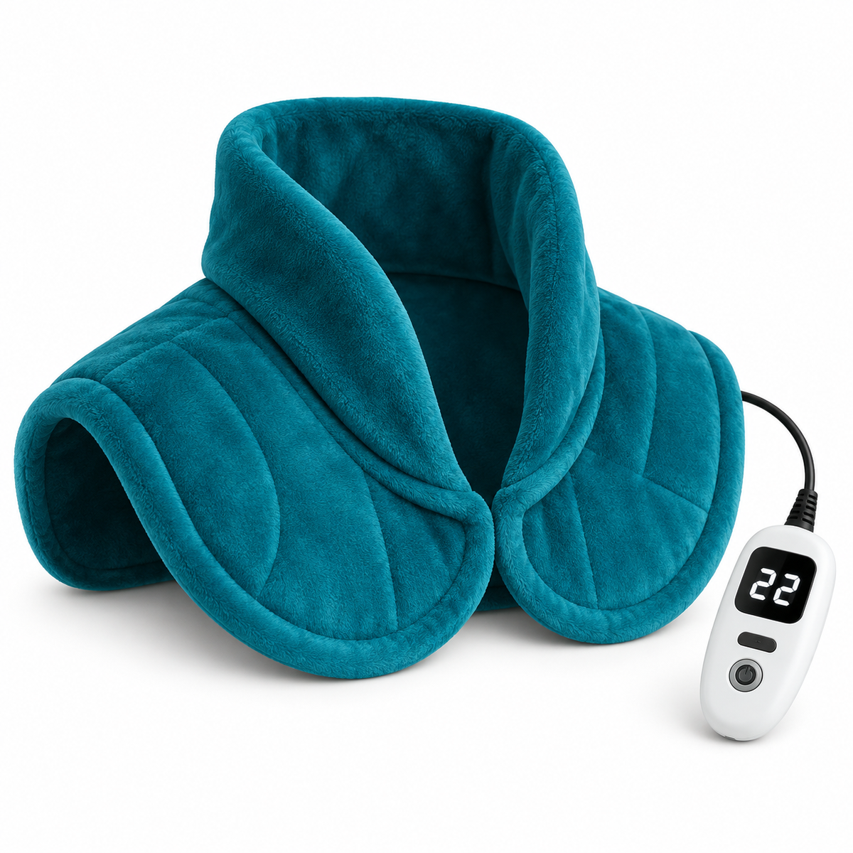 Manta Cervical com Aquecimento – Relaxamento para Pescoço e Ombros