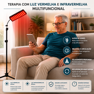 Aparelho De Infravermelho Para Fisioterapia — Calor Terapêutico para Relaxamento Muscular