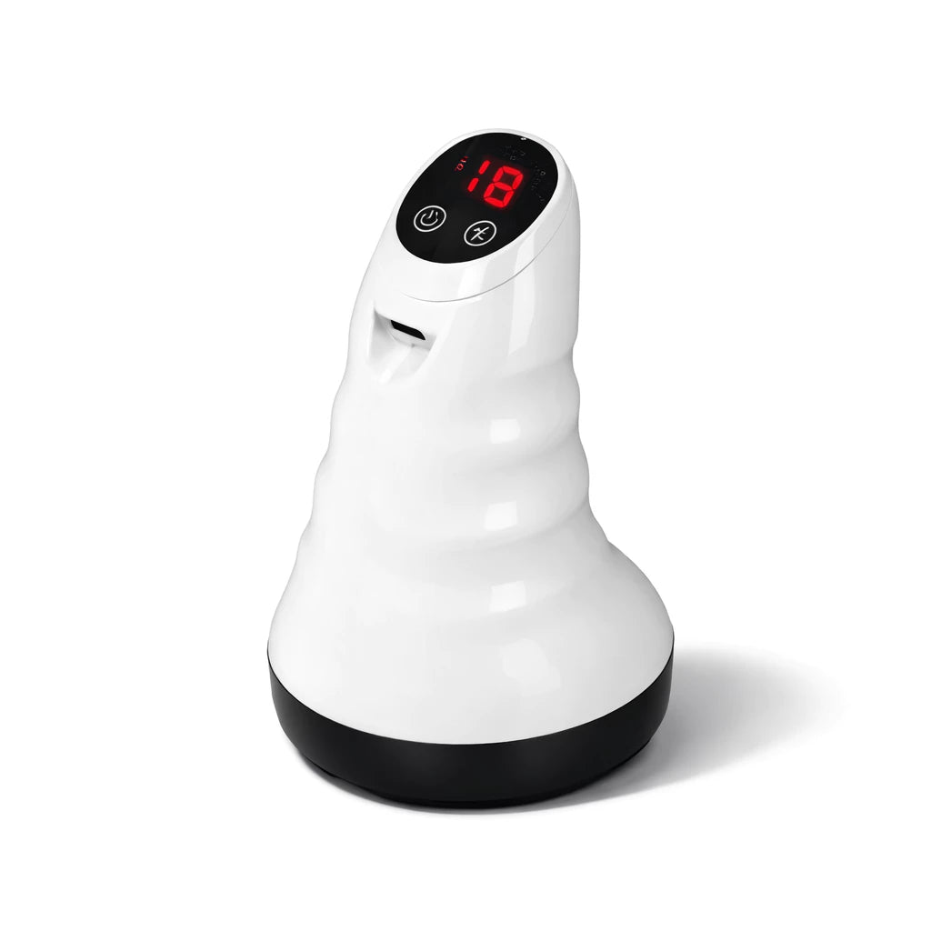 Ventosa Elétrica Inteligente – Massageador 3 em 1 com Sucção Ajustável e Calor Infravermelho