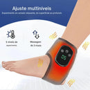 Cinta Massageadora de Tornozelo com Aquecimento Elétrico — Alívio e Recuperação Muscular