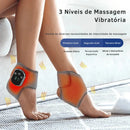 Cinta Massageadora de Tornozelo com Aquecimento Elétrico — Alívio e Recuperação Muscular