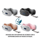 Travesseiro de Pescoço de Espuma Massageadora Com Usb Recarregável