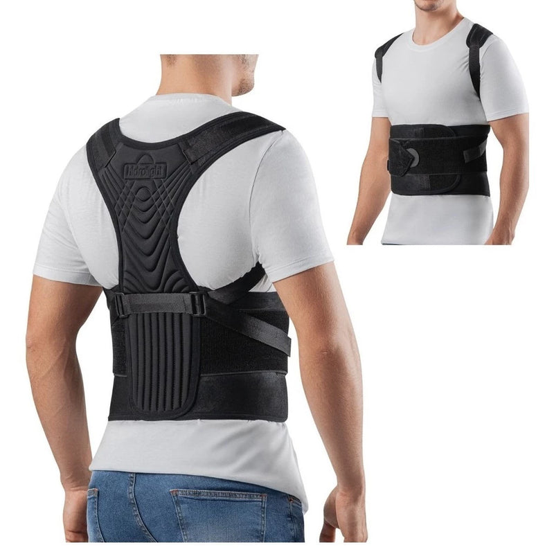 Corretor Postural Support Colete Hidrolight – Suporte Lombar e Dorsal para Postura Correta