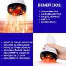 Ventosa Elétrica Inteligente – Massageador 3 em 1 com Sucção Ajustável e Calor Infravermelho