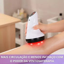 Ventosa Elétrica Inteligente – Massageador 3 em 1 com Sucção Ajustável e Calor Infravermelho