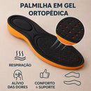 Palmilha de Gel Ortopédica Anatômica – Alívio para Pés Cansados em Longas Jornadas de Trabalho