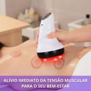 Ventosa Elétrica Inteligente – Massageador 3 em 1 com Sucção Ajustável e Calor Infravermelho