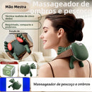 Massageador Elétrico Portátil para Pescoço – 3 Velocidades com Aquecimento Infravermelho
