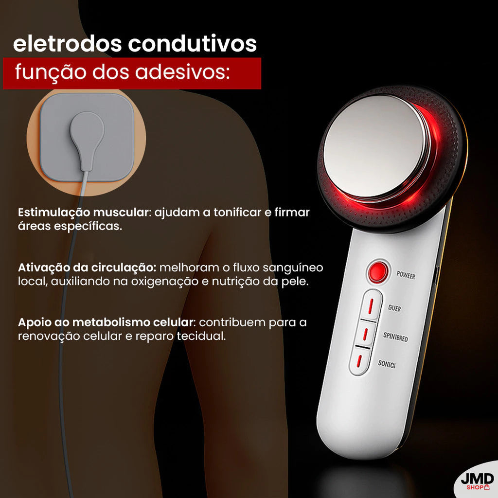 Aparelho De Lipocavitação 8 Em 1 — Contorno Corporal e Cuidado Estético Profissional em Casa